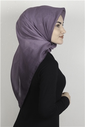 Pamuklu Soft Eşarp 3331-28 Leylak
