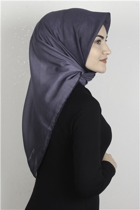 Pamuklu Soft Eşarp 3331-30 Lacivert