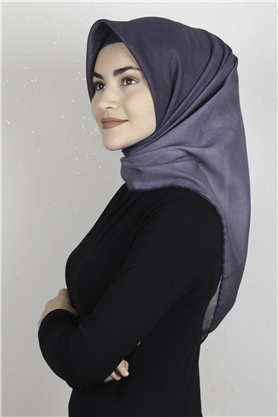 Pamuklu Soft Eşarp 3331-30 Lacivert