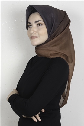 Pamuklu Soft Eşarp 3331-31 Taba