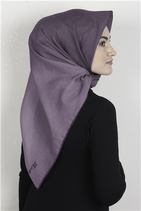 Pamuklu Soft Eşarp 3331-39 Gül Kurusu