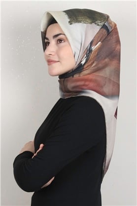 Pamuklu Soft Eşarp 3334-13