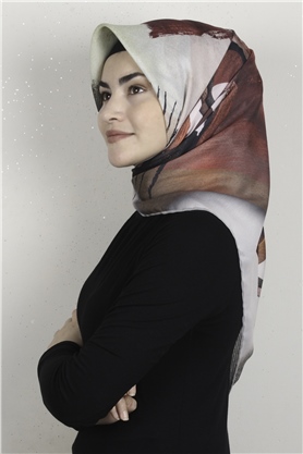 Pamuklu Soft Eşarp 3334-14