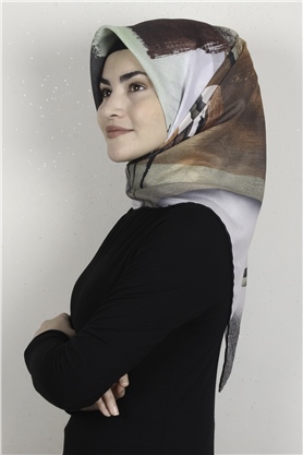 Pamuklu Soft Eşarp 3334-15