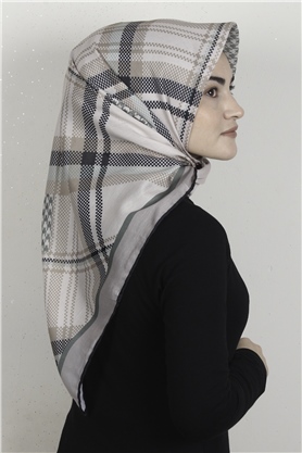 Pamuklu Soft Eşarp 3335-14 Taş