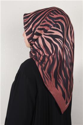 Pamuklu Soft Eşarp 3338-10 Şeftali