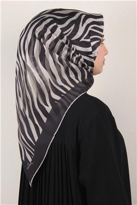 Pamuklu Soft Eşarp 3338-2 Siyah