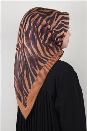 Pamuklu Soft Eşarp 3338-4 Bal Kabağı