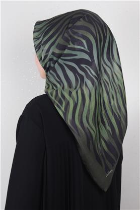 Pamuklu Soft Eşarp 3338-6 Yeşil