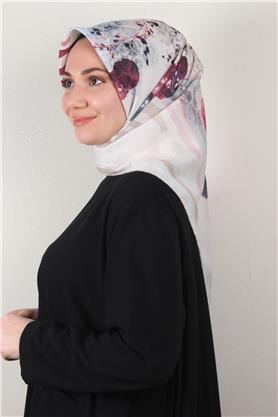 Pamuklu Soft Eşarp 3339-9 Pembe