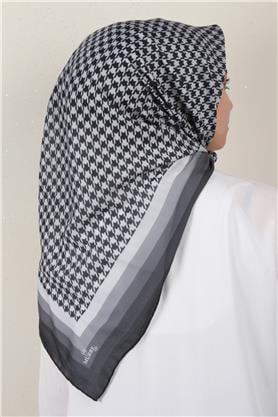 Pamuklu Soft Eşarp 3340-2 Gri