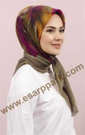 Pamuklu Trend Eşarp  1717-14