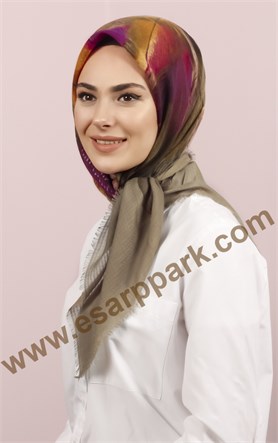 Pamuklu Trend Eşarp  1717-14