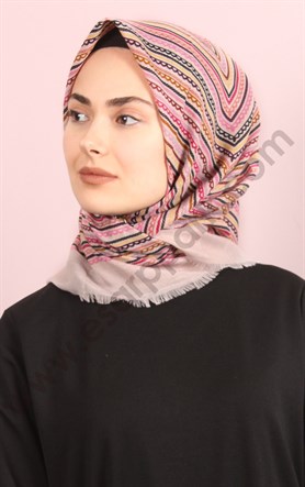 Pamuklu Trend Eşarp  1717-3