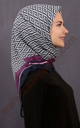 Pamuklu Trend Eşarp 1703-2
