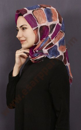 Pamuklu Trend Eşarp 1704-3