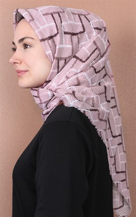 Pamuklu Trend Eşarp 1704-5