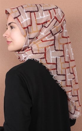 Pamuklu Trend Eşarp 1721-18