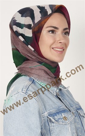 Pamuklu Trend Eşarp 1721-8