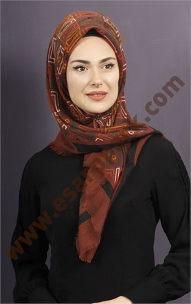 Pamuklu Trend Eşarp 1724-14