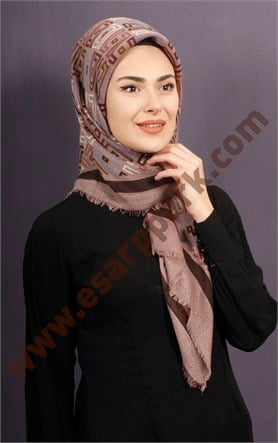 Pamuklu Trend Eşarp 1724-17