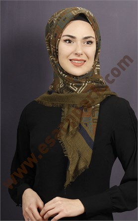 Pamuklu Trend Eşarp 1724-4