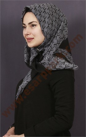 Pamuklu Trend Eşarp 1727-16