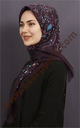 Pamuklu Trend Eşarp 1729-12