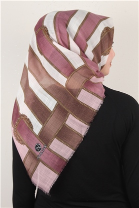 Pamuklu Trend Eşarp 9801-10 Pembe