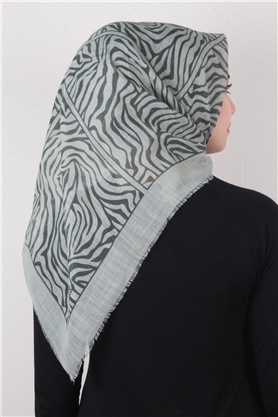 Pamuklu Trend Eşarp 9802-4 Mint Yeşili