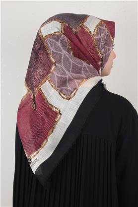 Pamuklu Trend Eşarp 9803-5 Pembe