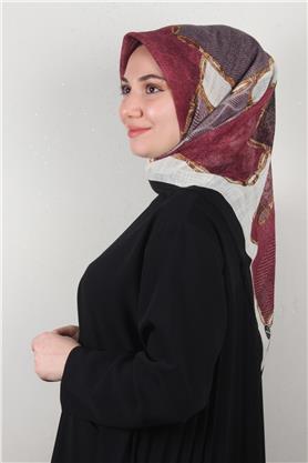 Pamuklu Trend Eşarp 9803-5 Pembe