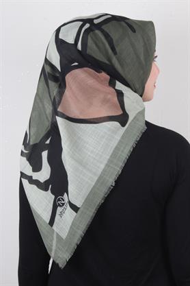 Pamuklu Trend Eşarp 9900-6 Mint Yeşili