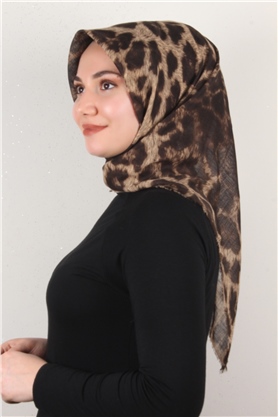 Pamuklu Trend Eşarp 9901-1 Sütlü Kahve