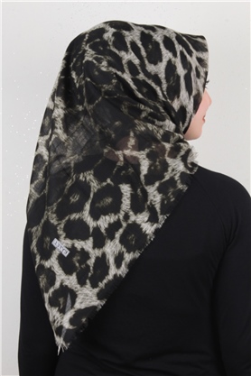 Pamuklu Trend Eşarp 9901-3 Haki