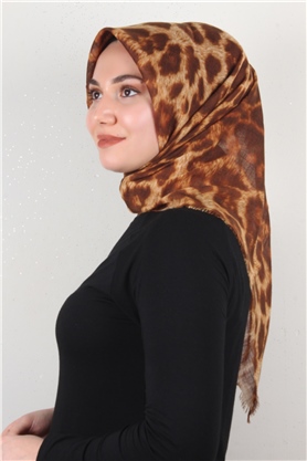 Pamuklu Trend Eşarp 9901-5 Gold