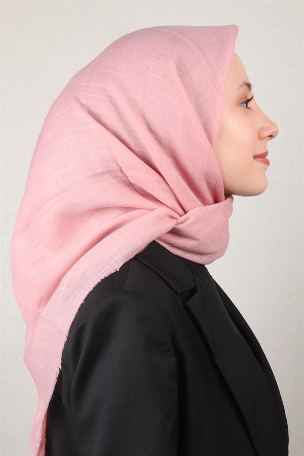 Pamuklu Trend Eşarp 9914-58 Pembe