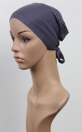 Penye Eşarp Bonesi 251-42 Koyu Eflatun