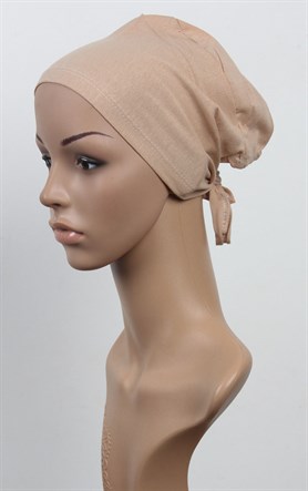 Penye Eşarp Bonesi 251-47 Bej