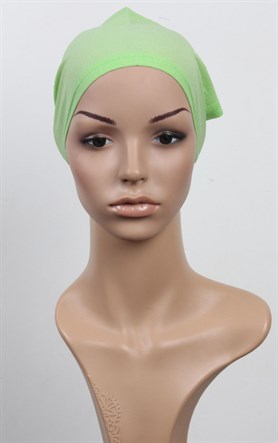 Penye Eşarp Bonesi 251-48 Fosfor Yeşili