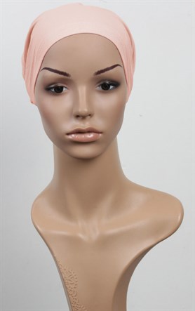 Penye Eşarp Bonesi 251-51 Açık Pembe