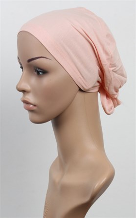 Penye Eşarp Bonesi 251-51 Açık Pembe