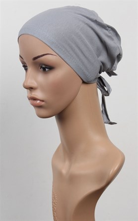 Penye Eşarp Bonesi 251-53 Açık Gri