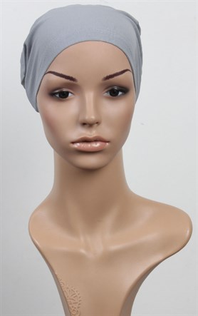 Penye Eşarp Bonesi 251-53 Açık Gri