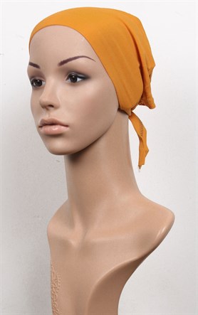 Penye Eşarp Bonesi 251-55 Turuncu