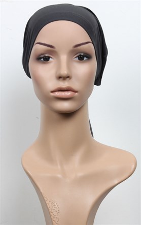 Penye Eşarp Bonesi 251-58 Antrasit