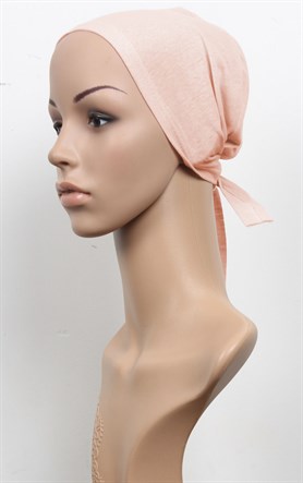 Penye Eşarp Bonesi 251-59 Açık Pudra