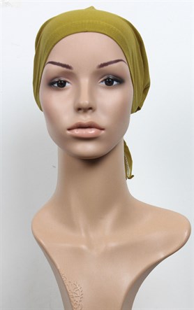 Penye Eşarp Bonesi 251-64 Koyu Hardal