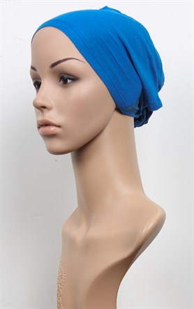 Penye Eşarp Bonesi 251-65 Mavi