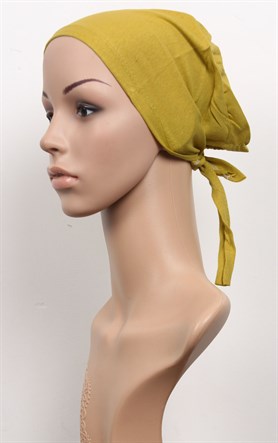 Penye Eşarp Bonesi 251-67 Hardal